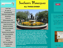 Tablet Screenshot of imagineersmarketplace.com